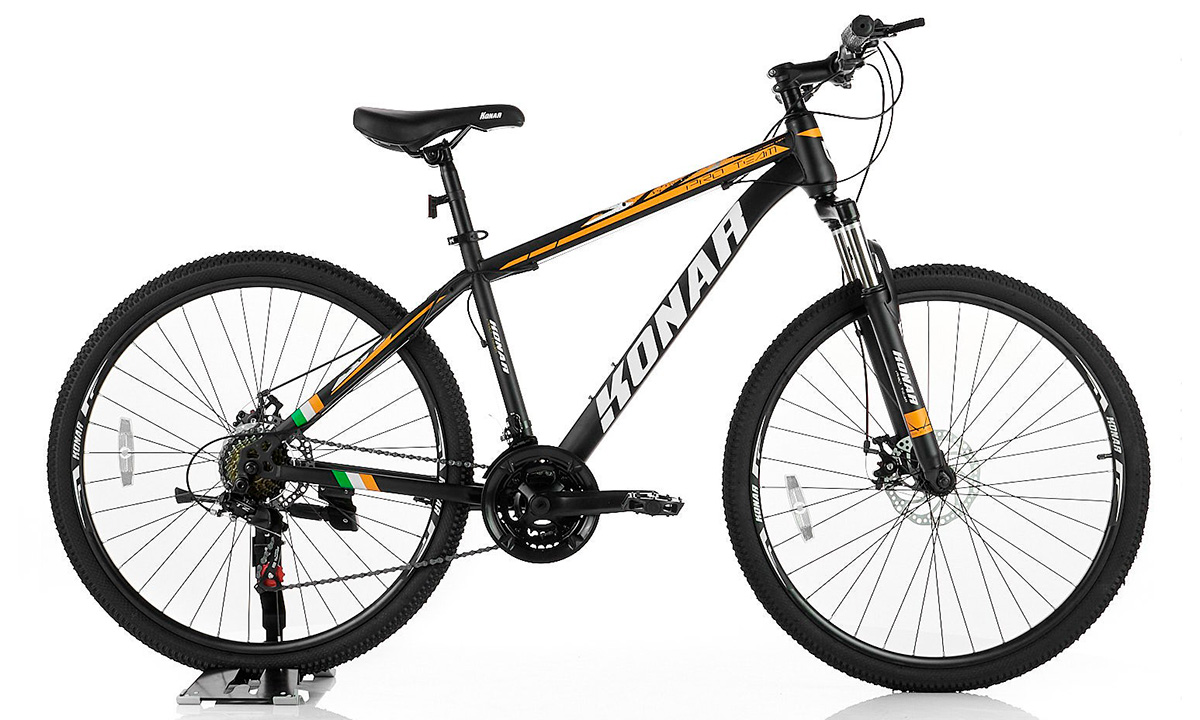 Фотография Велосипед KONAR KS Pro Team 27,5" размер М рама 17 2021 Черно-желтый